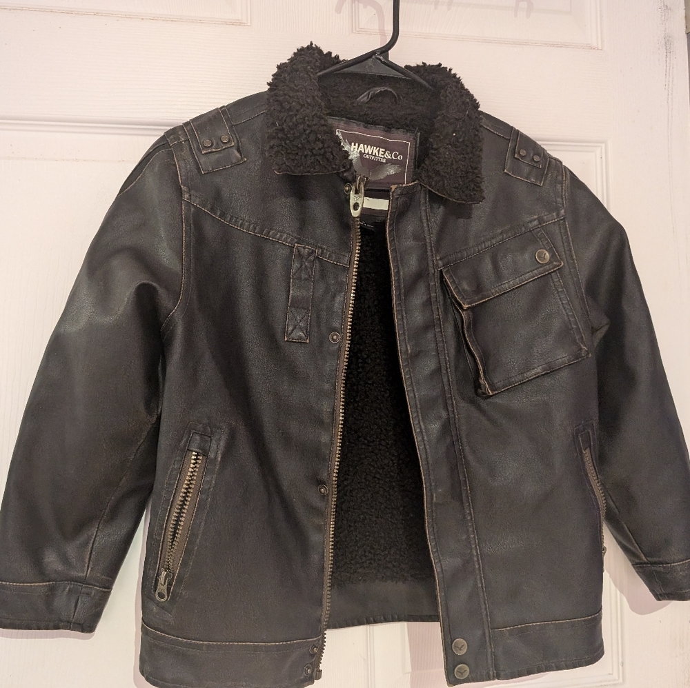 Leather jacket